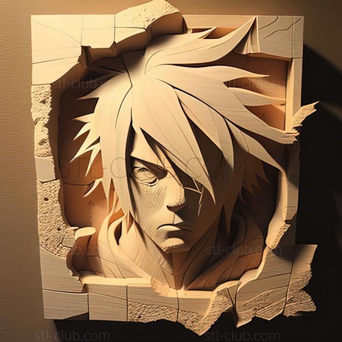 3D model Sasuke Utiha from Naruto (STL)